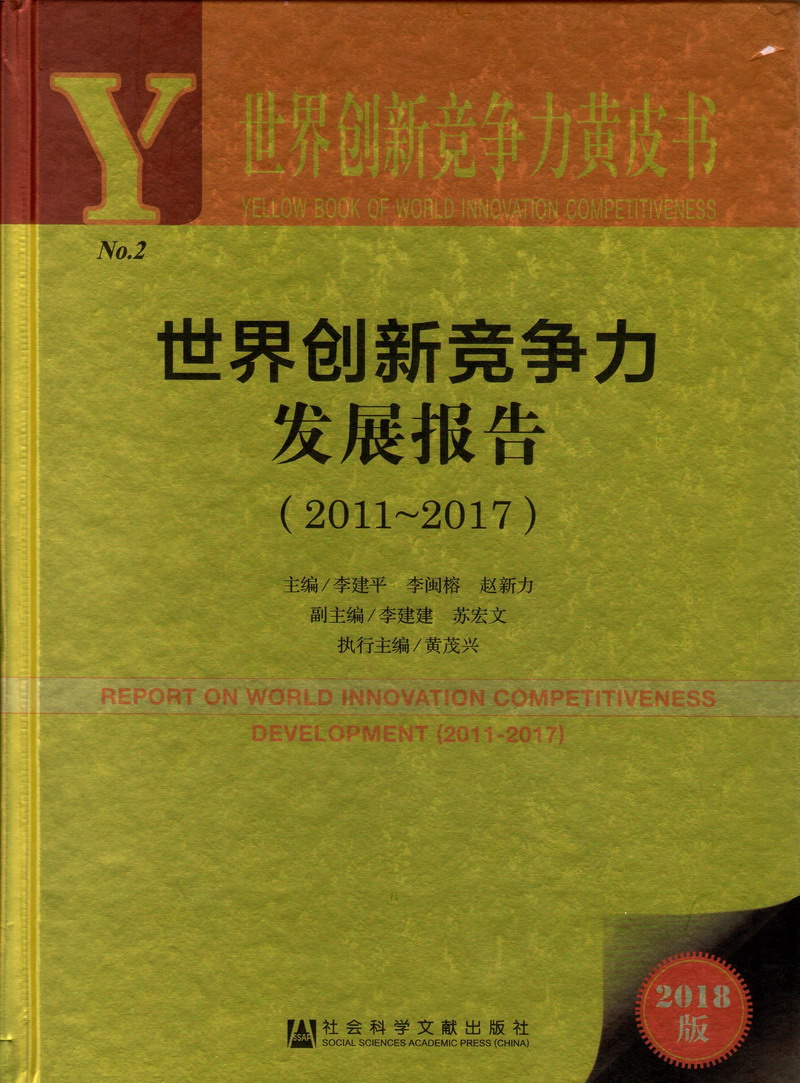 欧美大鸡吧插bbb世界创新竞争力发展报告（2011-2017）